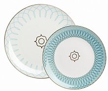 комплект тарелок turquoise veil в Кургане