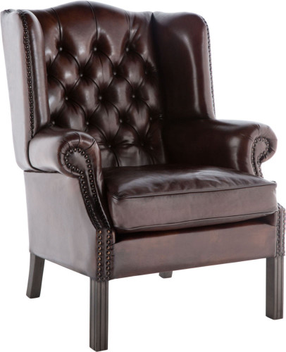 кресло mira темно-коричневое в Кургане