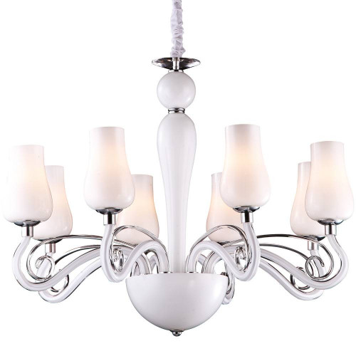 подвесная люстра arte lamp biancaneve a8110lm-8wh в Кургане