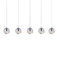подвесной светильник globo 5u nickel от delight collection в Кургане