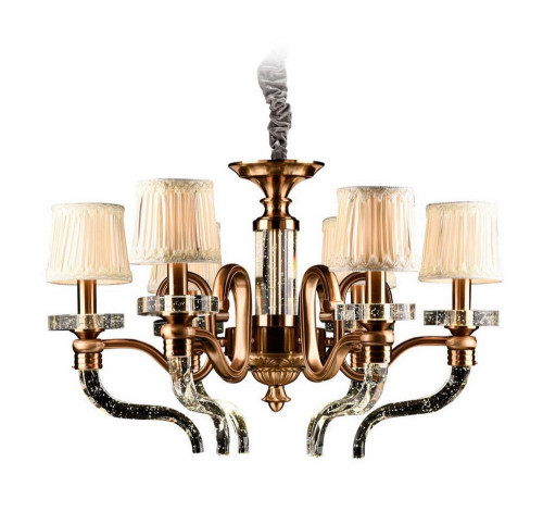 подвесная люстра idlamp ines 403/6-ledoldbronze в Кургане
