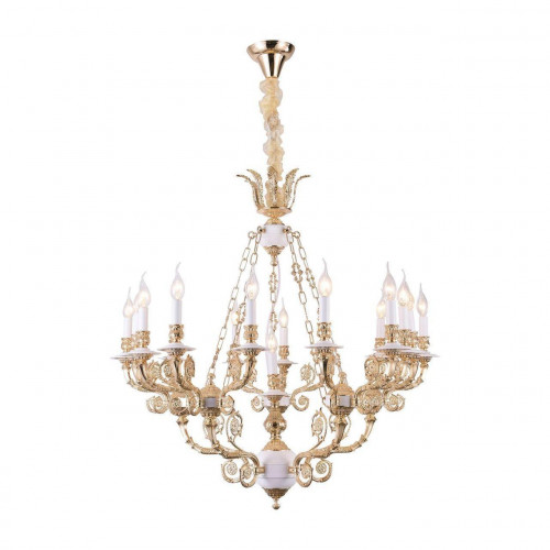 подвесная люстра arte lamp a7024lm-16wg золото в Кургане