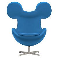кресло egg mickey голубое в Кургане