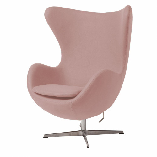кресло egg chair светло-розовое в Кургане