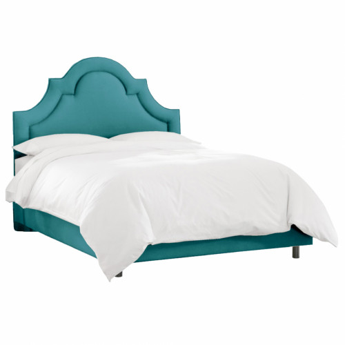 кровать двуспальная 180х200 бирюзовая kennedy peacock в Кургане