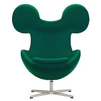 кресло egg mickey зеленое в Кургане