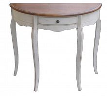 консоль mobilier de maison овальная массив березы, шпон ясеня в Кургане