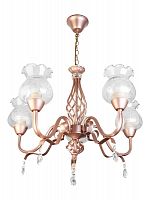 подвесная люстра toplight kelli tl5680d-05pg в Кургане