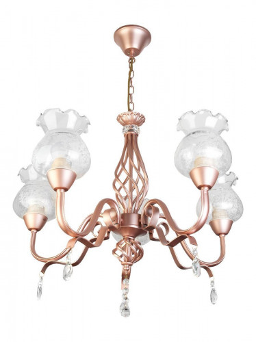 подвесная люстра toplight kelli tl5680d-05pg в Кургане