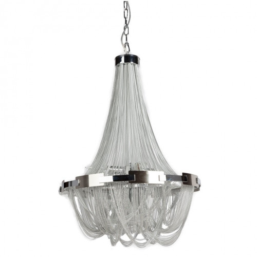люстра firenzo серебро, прозрачная в Кургане
