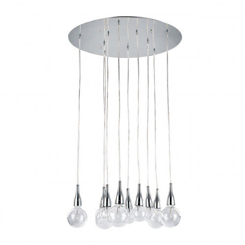 люстра дизайнерская ideal lux minimal хром в Кургане