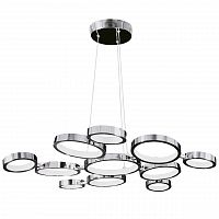 подвесная люстра lightstar unitario 763010 хром белая в Кургане
