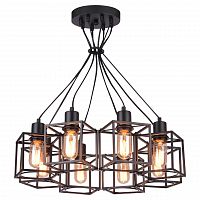 подвесная люстра lussole loft lsp-9541 в Кургане