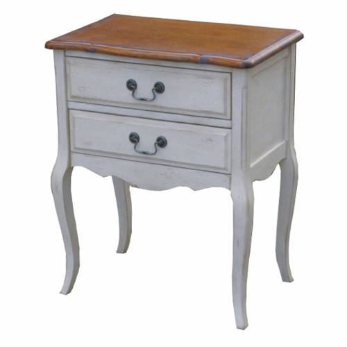 прикроватная тумба mobilier de maison белая, коричневая в Кургане
