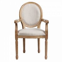 стул-кресло с подлокотниками мягкое vintage french round в Кургане