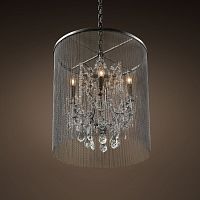 люстра vaille от delight collection никель в Кургане