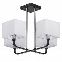 потолочная люстра mw-light прато 5 101011904 белая в Кургане