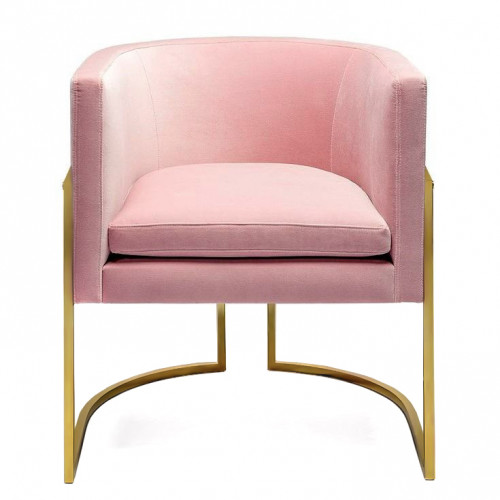 кресло julius chair розовое в Кургане
