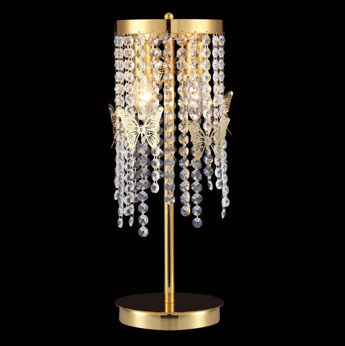 настольная лампа crystal lux bloom lg2 gold в Кургане