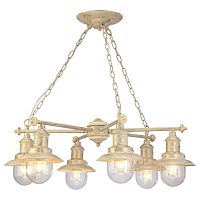 подвесная люстра arte lamp sailor a4524lm-6wg в Кургане