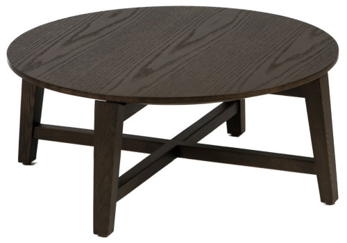 стол журнальный tris 60 см коричневый в Кургане