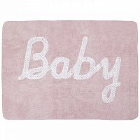 ковер с надписью baby розовый в Кургане