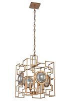 подвесная люстра crystal lux cuento sp4 gold в Кургане