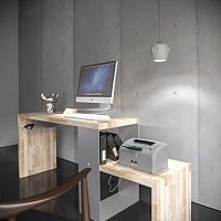 стол рабочий письменный с подставкой для монитора ecocomb-3 в Кургане