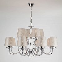 подвесная люстра eurosvet fresa 70068/12 хром в Кургане