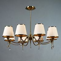 подвесная люстра brizzi alora ma01625ca/008 bronze cream в Кургане