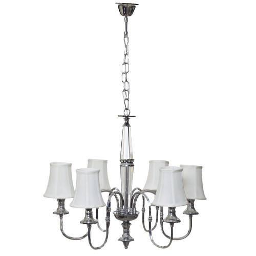 люстра дизайнерская classic8 69*50 белая в Кургане