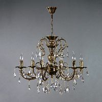 подвесная люстра ambiente alicante 8888/6 pb tear drop в Кургане