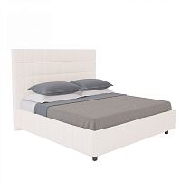кровать двуспальная 160х200 светло-бежеваяshining modern в Кургане