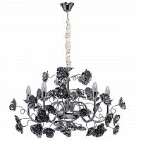 подвесная люстра mw-light розенхейм 615010705 хром в Кургане