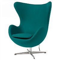кресло egg chair изумрудное в Кургане