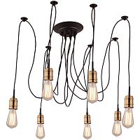подвесная люстра arte lamp mazzetto a4290sp-7bk в Кургане