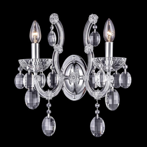 бра crystal lux hollywood ap2 chrome в Кургане