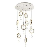 подвесная светодиодная люстра odeon light orio 4034/54l в Кургане