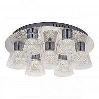 потолочная светодиодная люстра kink light азан 6112-7 в Кургане