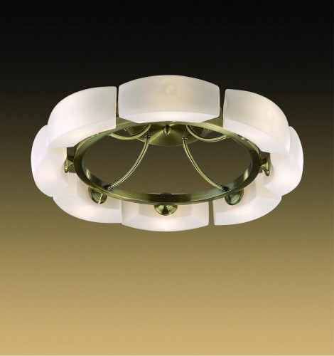 потолочная люстра odeon light barca 1713/8c в Кургане