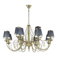 подвесная люстра odeon light niagara 3921/12 синяя в Кургане