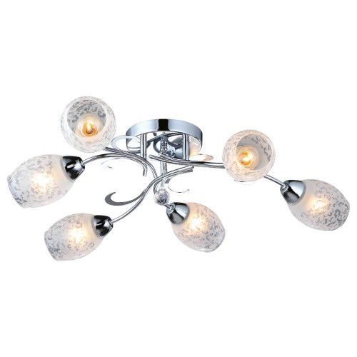 потолочная люстра arte lamp debora a6055pl-6cc в Кургане