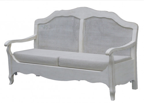 французкая лавочка mobilier de maison белая в Кургане